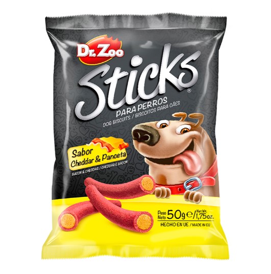 Dr Zoo Sticks Cheddar Ve Pastırmalı Köpek Ödülü (11255) 50 Gr X 24 Adet