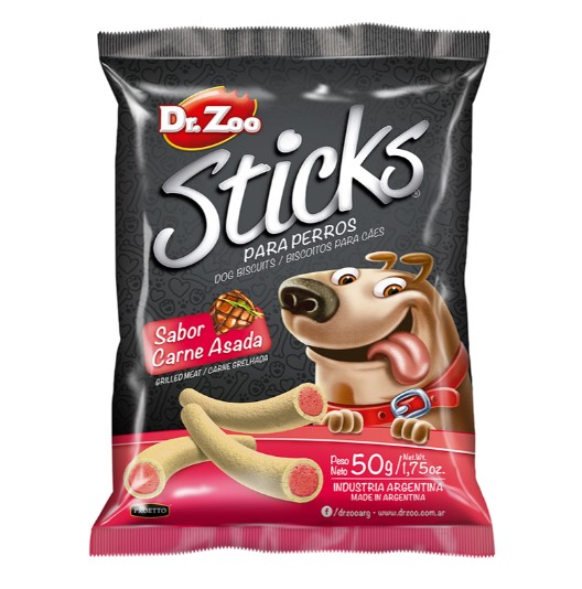 Dr. Zoo - Dr Zoo Sticks Izgara Biftekli Köpek Ödülü (11186) 50 Gr X 24 Adet