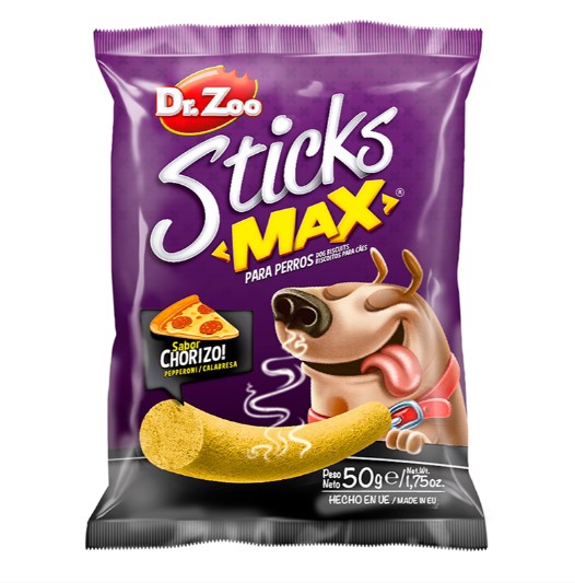 Dr. Zoo - Dr Zoo Sticks Max Sucuk Ve Peynirli Köpek Ödülü (11252) 50 Gr X 24 Adet
