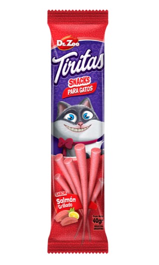 Dr. Zoo - Dr Zoo Tiritas Izgara Somonlu Kedi Ödülü (11165) 40 Gr X 18 Adet
