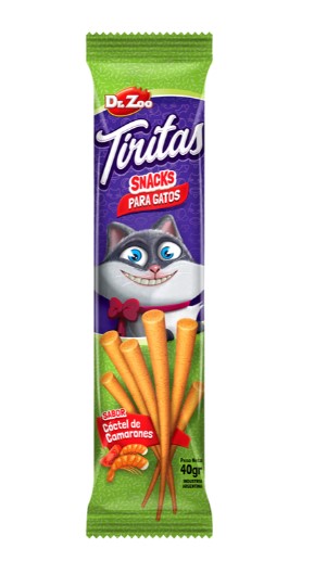 Dr Zoo Tiritas Karidesli Kedi Ödülü (11167) 40 Gr X 18 Adet Dr Zoo Tiritas Karidesli Kedi Ödülü (11167) 40 Gr X 18 Adet