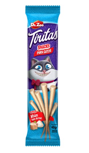 Dr. Zoo - Dr Zoo Tiritas Ton Balıklı Kedi Ödülü (11166) 40 Gr X 18 Adet