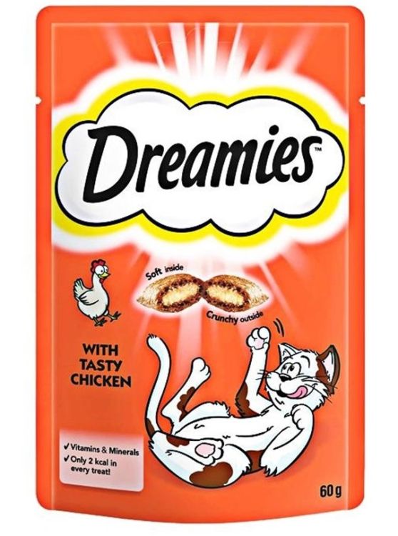 Dreamies Tavuklu Kedi Ödülü 60 Gr X 6 Adet (329218)