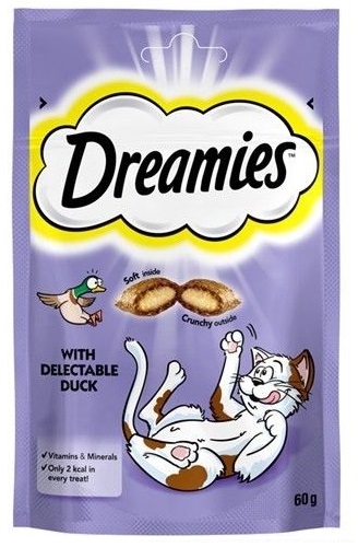 Dreamies - Dreamies Ördekli Kedi Ödülü 60 Gr X 6 Adet