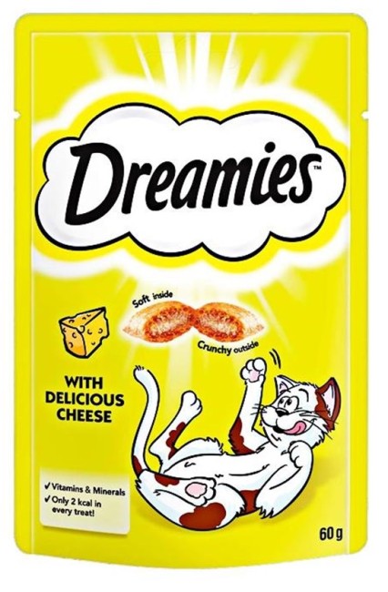 Dreamies - Dreamies Peynirli Kedi Ödülü 60 Gr X 6 Adet