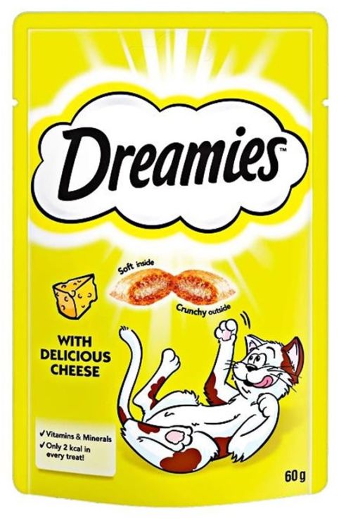 Dreamies Peynirli Kedi Ödülü 60 Gr X 6 Adet (329227)