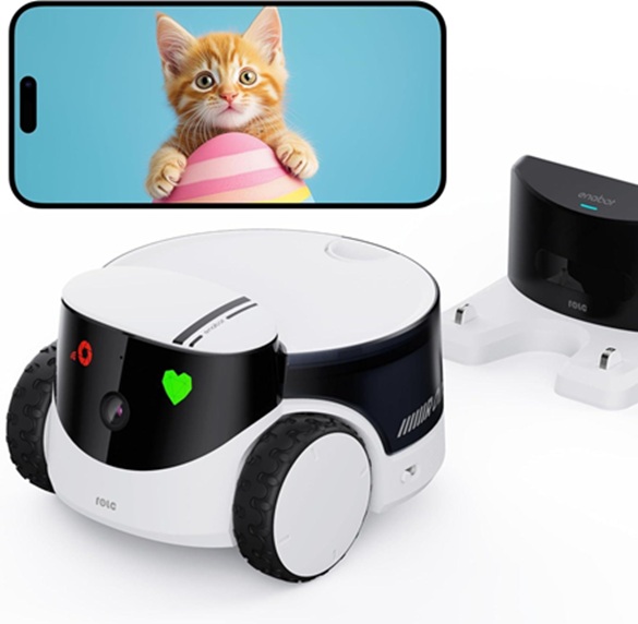 Enabot Rola Petpal 2.5k Kameralı Evci̇l Hayvan Robotu