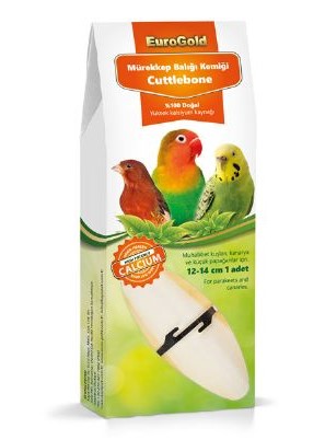 Eurogold - Eurogold Mürekkep Balığı Kemiği Gaga Taşı Tekli 12-14 Cm X 10 Adet