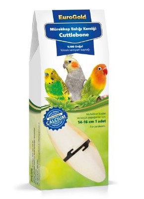 Eurogold - Eurogold Mürekkep Balığı Kemiği Gaga Taşı Tekli 14-16 Cm X 10 Adet