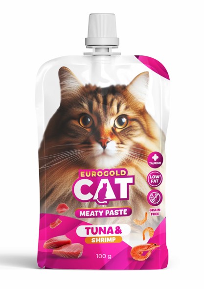 Eurogold - Eurogold Ton Ve Karides Ezme Kedi Ödülü 100 Gr X 20 Adet