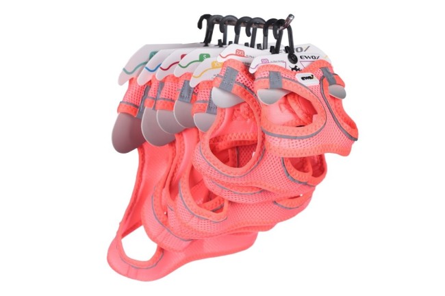 Ewox - Ewox Air Mesh Göğüs Tasması Set Pembe (3xs-Xl)