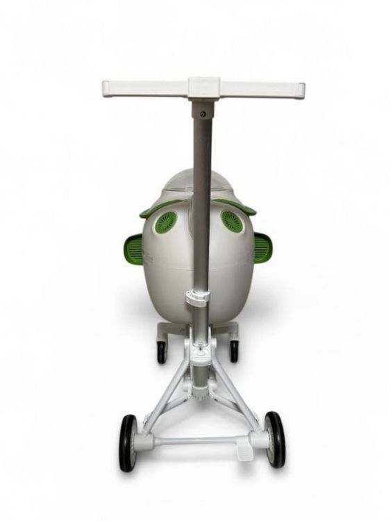 Ewox Astronot Model Fanlı Evcil Hayvan Taşıma Arabası P50-B Beyaz Yeşil