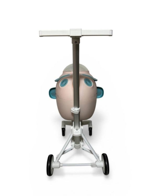 Ewox Astronot Model Fanlı Evcil Hayvan Taşıma Arabası P50-P Pembe Turkuaz