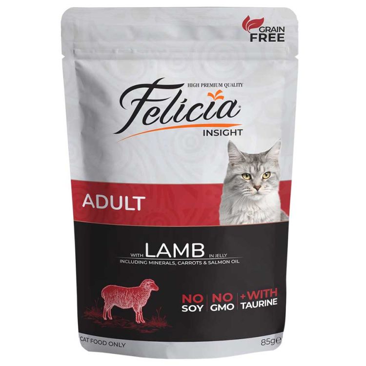 Felicia Kuzulu Kedi Pouch Mama 85 Gr x 12 Adet