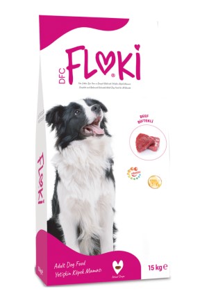 Floki - Floki Biftekli Yetişkin Köpek Maması 15 Kg