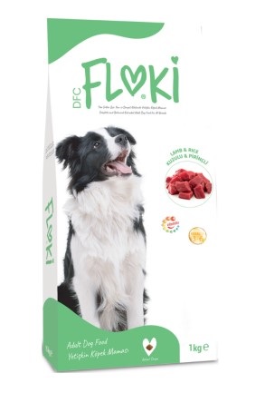 Floki - Floki Kuzu Etli Pirinçli Yetişkin Köpek Maması 1 Kg