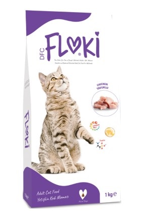 Floki Tavuklu Yetişkin Kedi Maması 1 Kg
