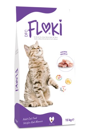 Floki - Floki Tavuklu Yetişkin Kedi Maması 15 Kg