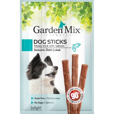 Gardenmix Somonlu Köpek Stick Ödül 3 X 11gr 10lu