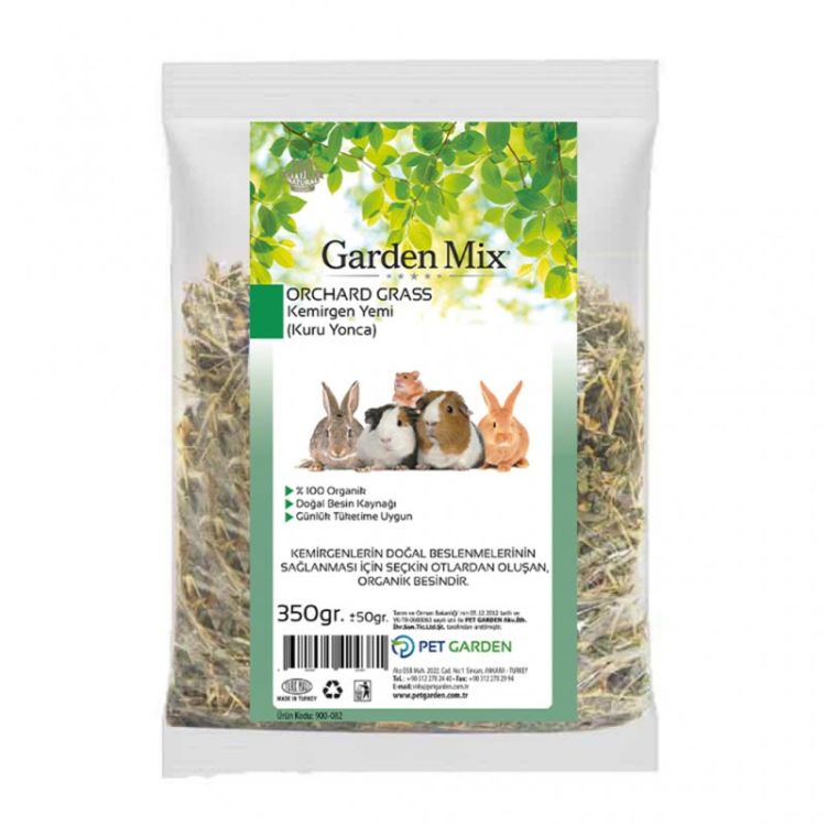 Gardenmix Kuru Yonca Kemirgen Otu 350 Gr X 10 Adet