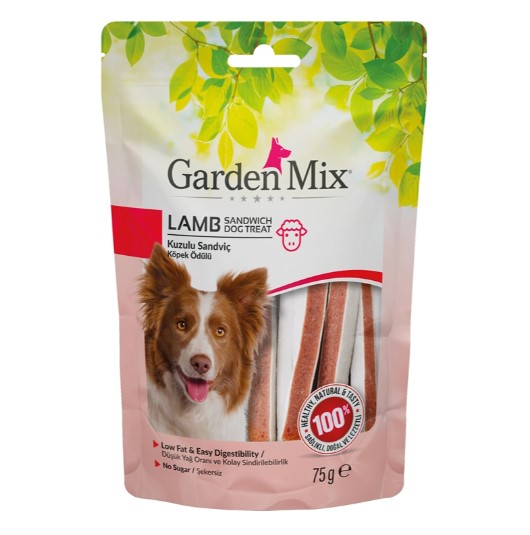 Gardenmix Kuzulu Sandviç Köpek Ödülü 75 Gr X 12 Adet