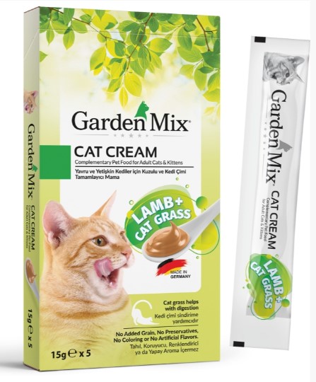 Gardenmix Kuzulu Ve Kedi Otlu Krema Kedi Ödülü 5 Li 15 Gr