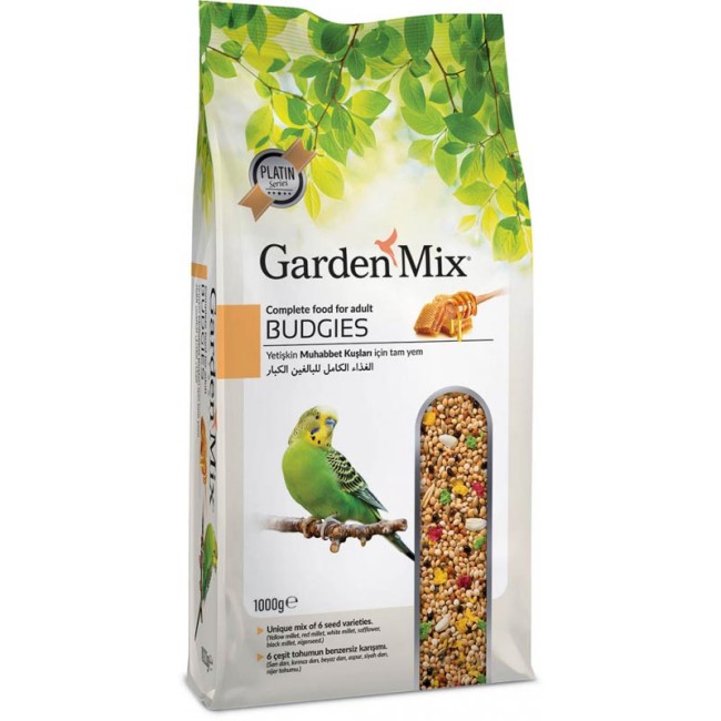 Gardenmix - Gardenmix Platin Ballı Muhabbet Yemi 1 Kg X 10 Adet