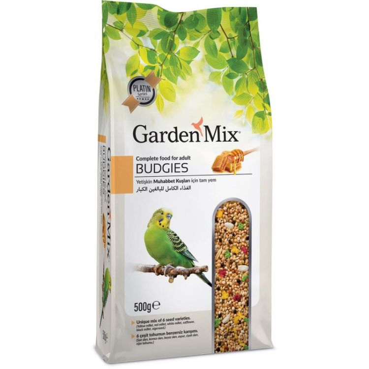 Gardenmix Platin Ballı Muhabbet Yemi 500 Gr X 10 Adet