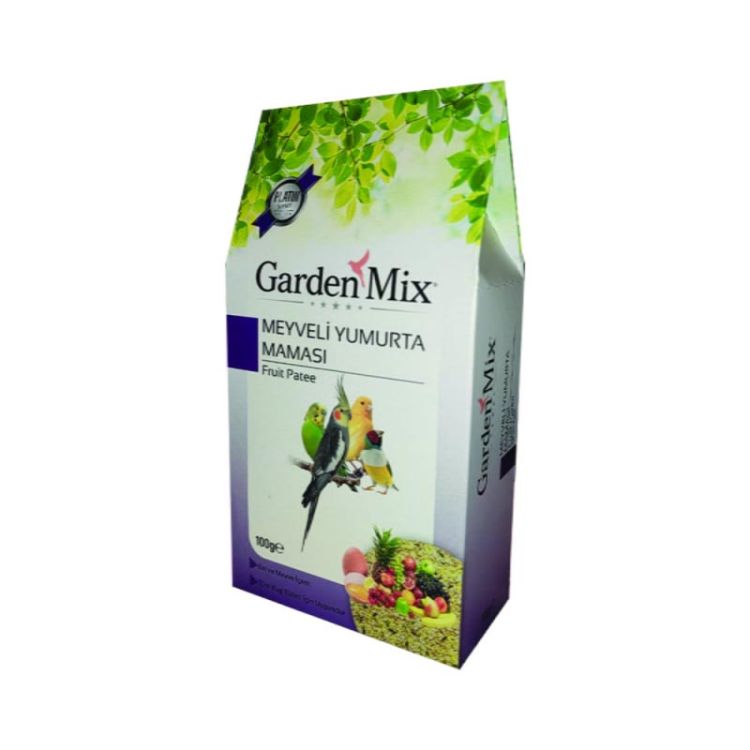 Gardenmix Platin Meyveli Yumurta Maması 100 Gr X 10 Adet