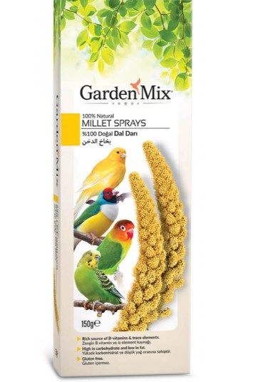 Gardenmix - Gardenmix Platin Sarı Dal Darı 150 Gr