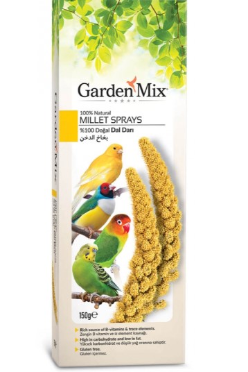 Gardenmix Platin Sarı Dal Darı 150 Gr X 24 Adet