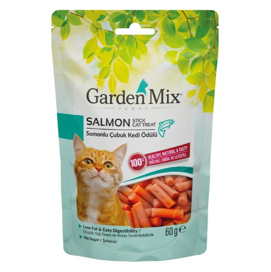 Gardenmix Somonlu Kedi Ödülü 60 Gr X 12 Adet