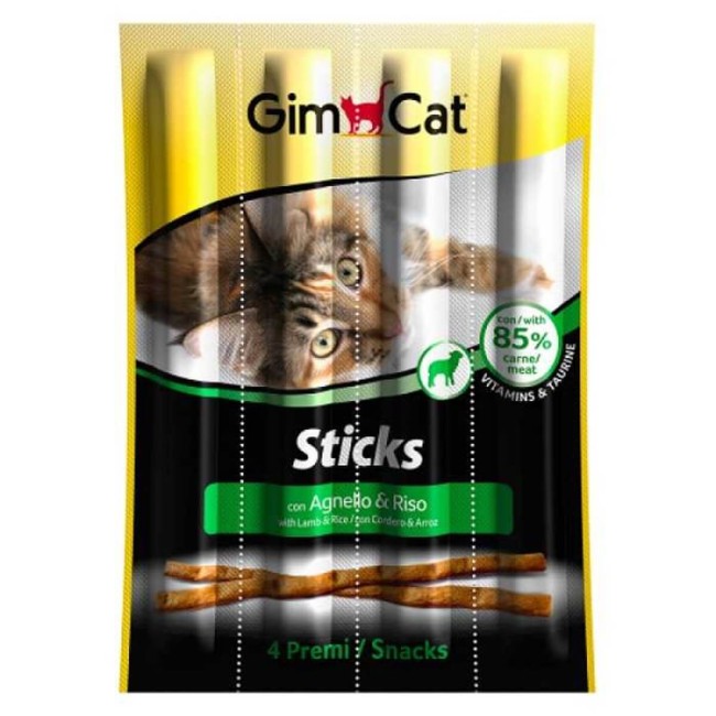Gimcat - Gimcat Kuzu Tavuk Sticks 4 Lü 20 Gr X 24 Adet