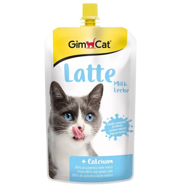 Gimcat - Gimcat Latte Kedi Sütü 200 Ml x 14 Adet