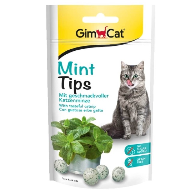 Gimcat - Gimcat Mint Tips Ödül 40 Gr X 8 Adet