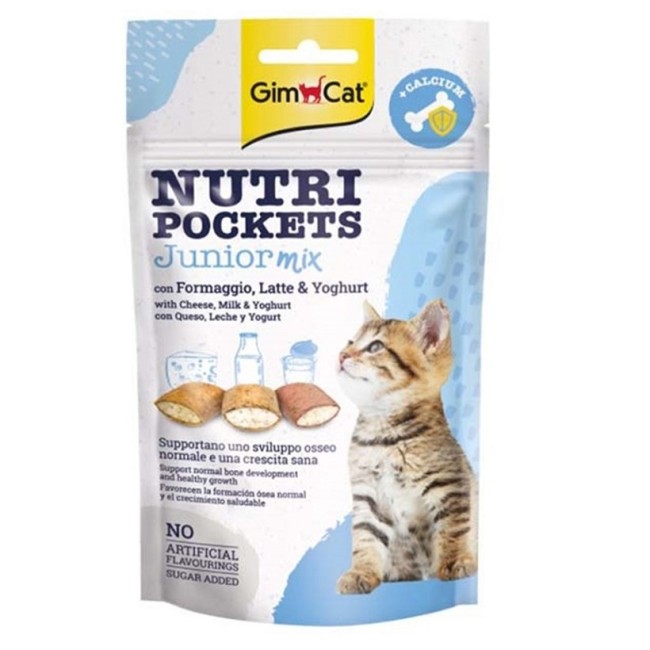 Gimcat - Gimcat Nutripockets Junior Mix Ödül 60 Gr 