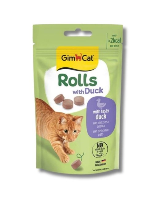 Gimcat - GimCat Ördekli Rolls Kedi Ödül Maması 50 Gr