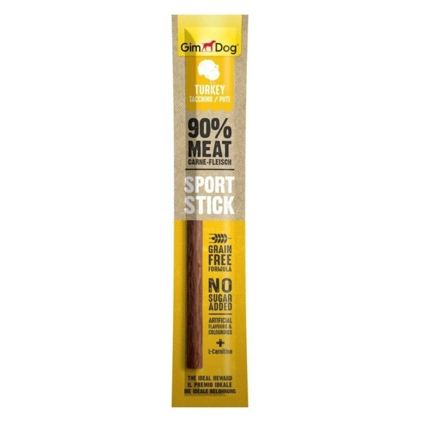 GimDog Sticks Hindi Etli Tahılsız Köpek Ödül Çubuğu 12gr