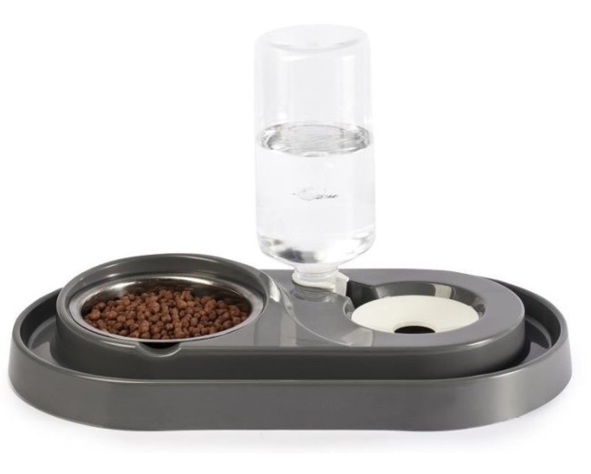 Glipet - Glipet Lüx İkili Mama Ve Su Kabı 1000 Ml