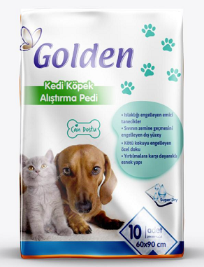 Golden - Golden Çiş Pedi 60*90 Cm 10 Lu X 3 Adet