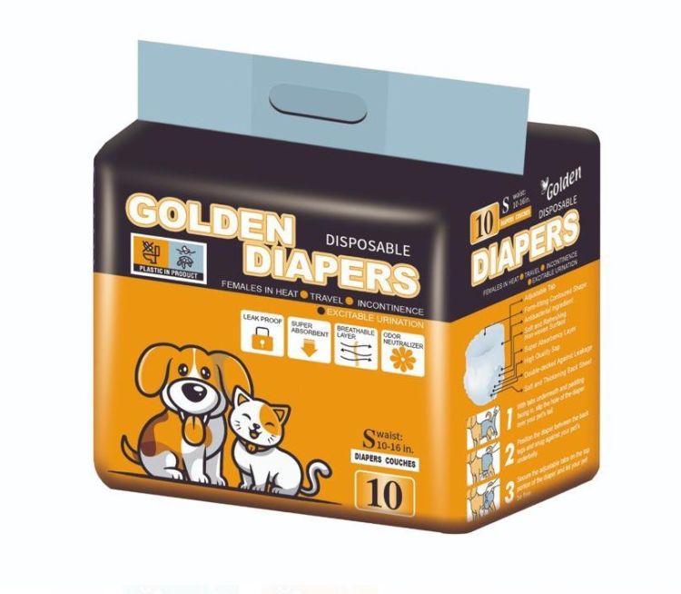 Golden Diapers Köpek Bezi S Beden 10 Lu