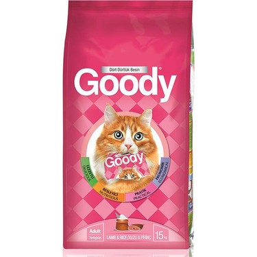 Goody - Goody Kuzu Etli Yetişkin Kedi Maması 15 Kg