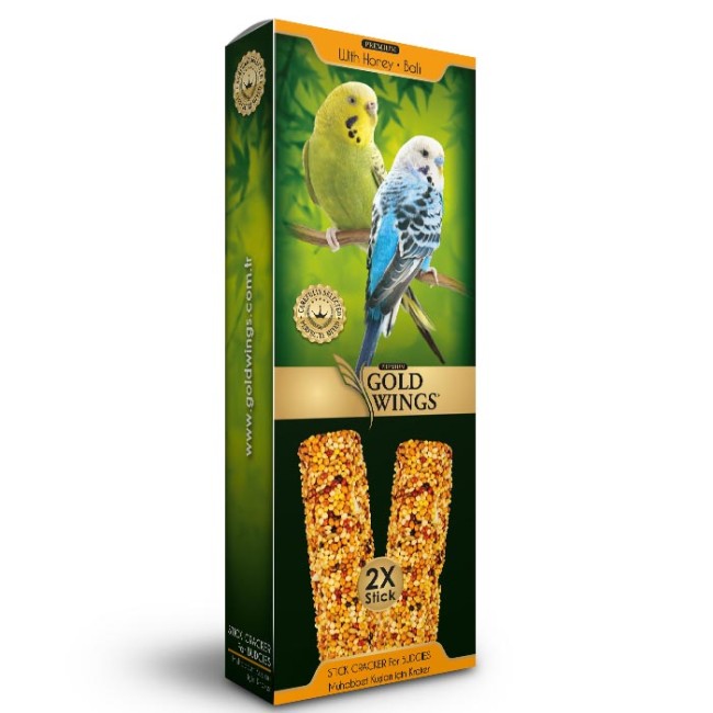 Gold Wings - Gwp Premium Ballı Muhabbet Krakeri 2 Li X 6 Adet
