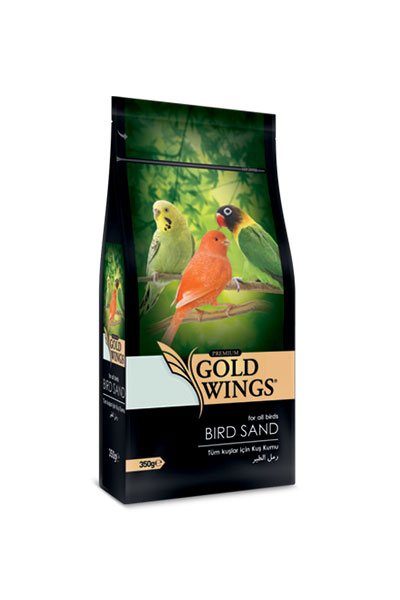 Gold Wings - Gwp Premium Kuş Kumu 350 Gr X 6 Adet