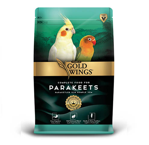 Gold Wings - Gwp Premium Paraket Yemi 1 Kg X 6 Adet