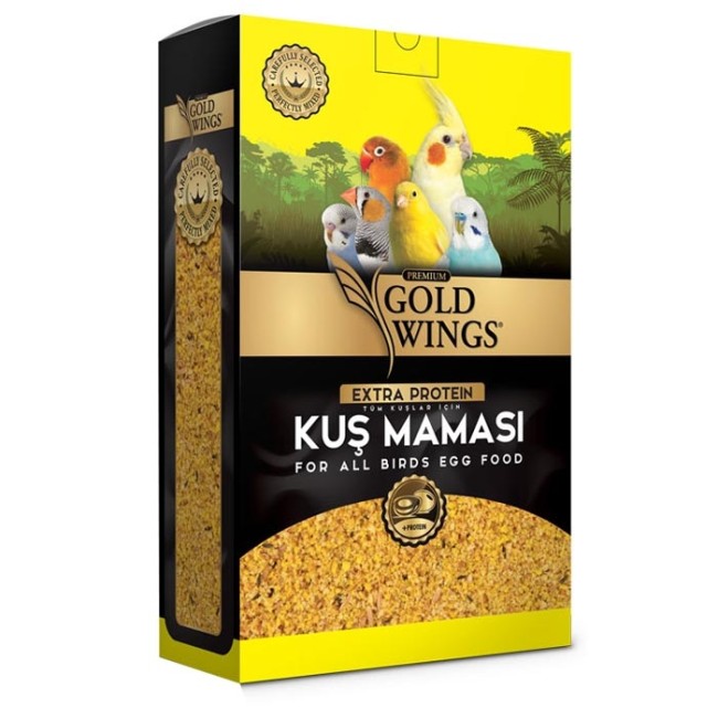 Gold Wings - Gwp Premium Tahıllı Kuş Maması 1 Kg
