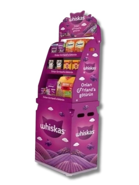 Whiskas - Hazır Dolumlu Petshop Satış Standı (Whiskas Pedigree Sheba Dreamies)