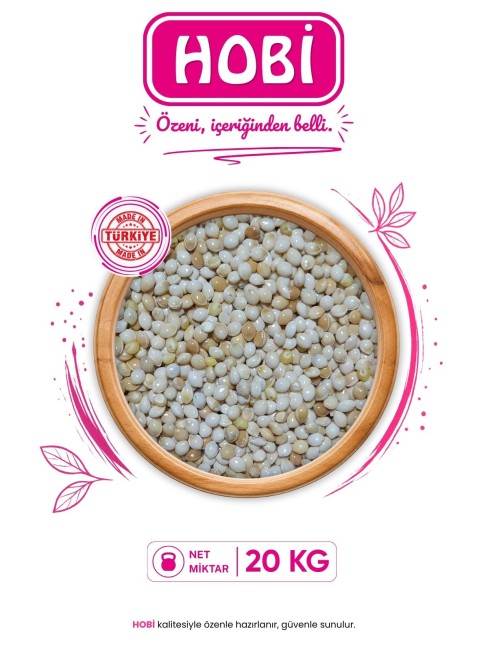 Hobi - Hobi Ak Darı (Beyaz Darı) 20kg 