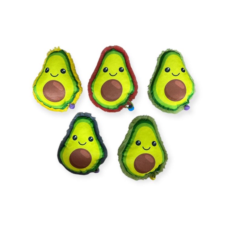 Hobi Avokado Şeklinde Kedi Oyuncağı – Zilli