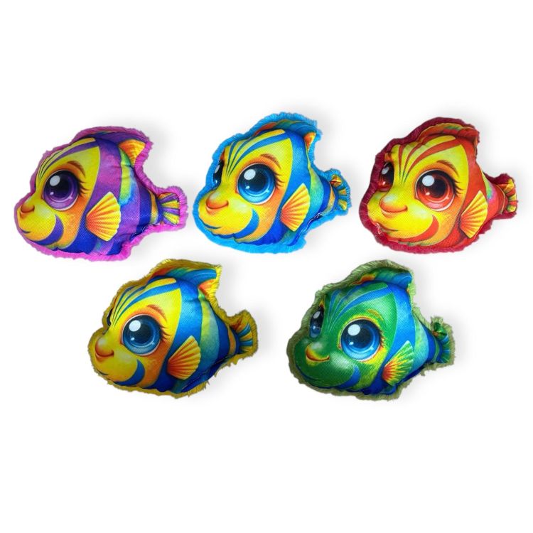 Hobi Balık Şeklinde Kedi Oyuncağı – Zilli